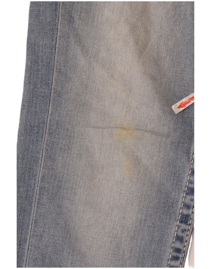 TRUE RELIGION Vaqueros ajustados para mujer W30 L29 Algodón azul