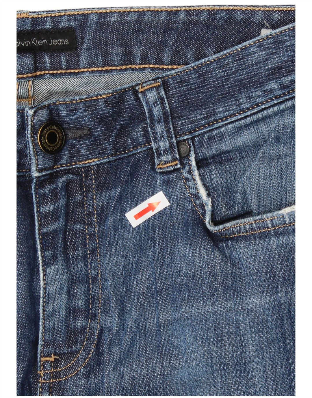 Calvin Klein Jeans ajustados para hombre W32 L30 Azul