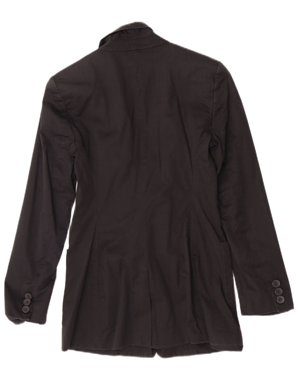 Oasis Chaqueta tipo blazer con 1 botón para mujer UK 8 Small Black