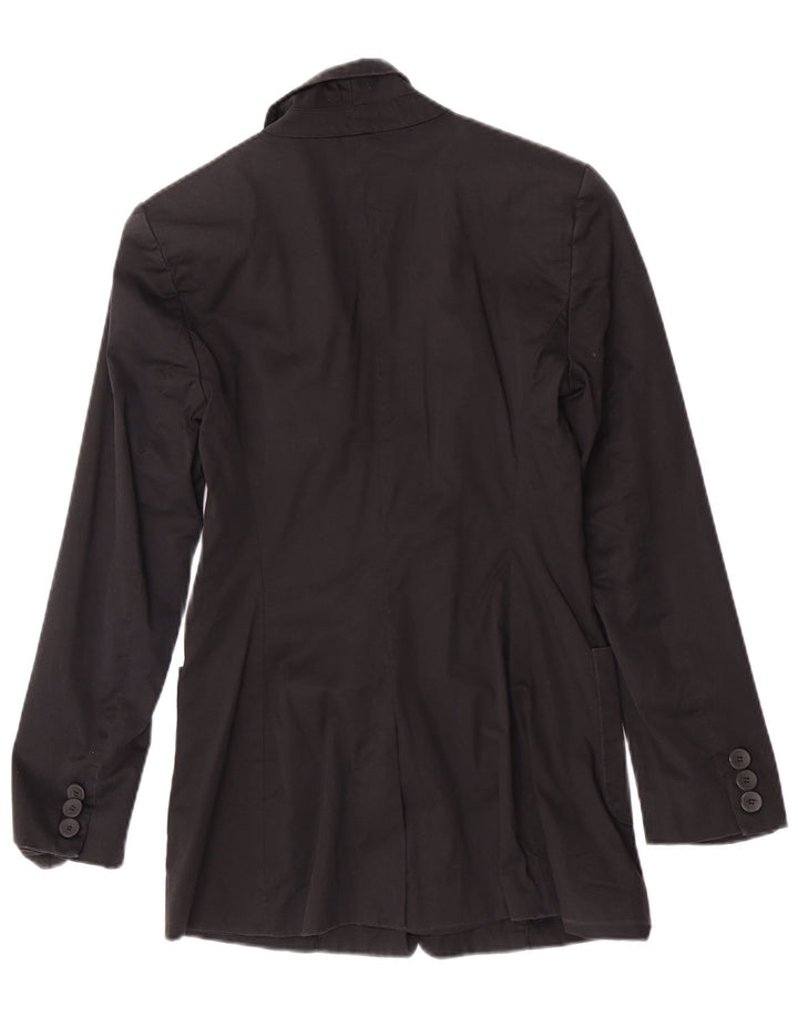 Oasis Chaqueta tipo blazer con 1 botón para mujer UK 8 Small Black