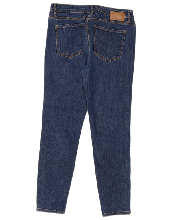 Desigual Jeans ajustados de talle medio para mujer EU 42 Large W30 L27 Azul marino