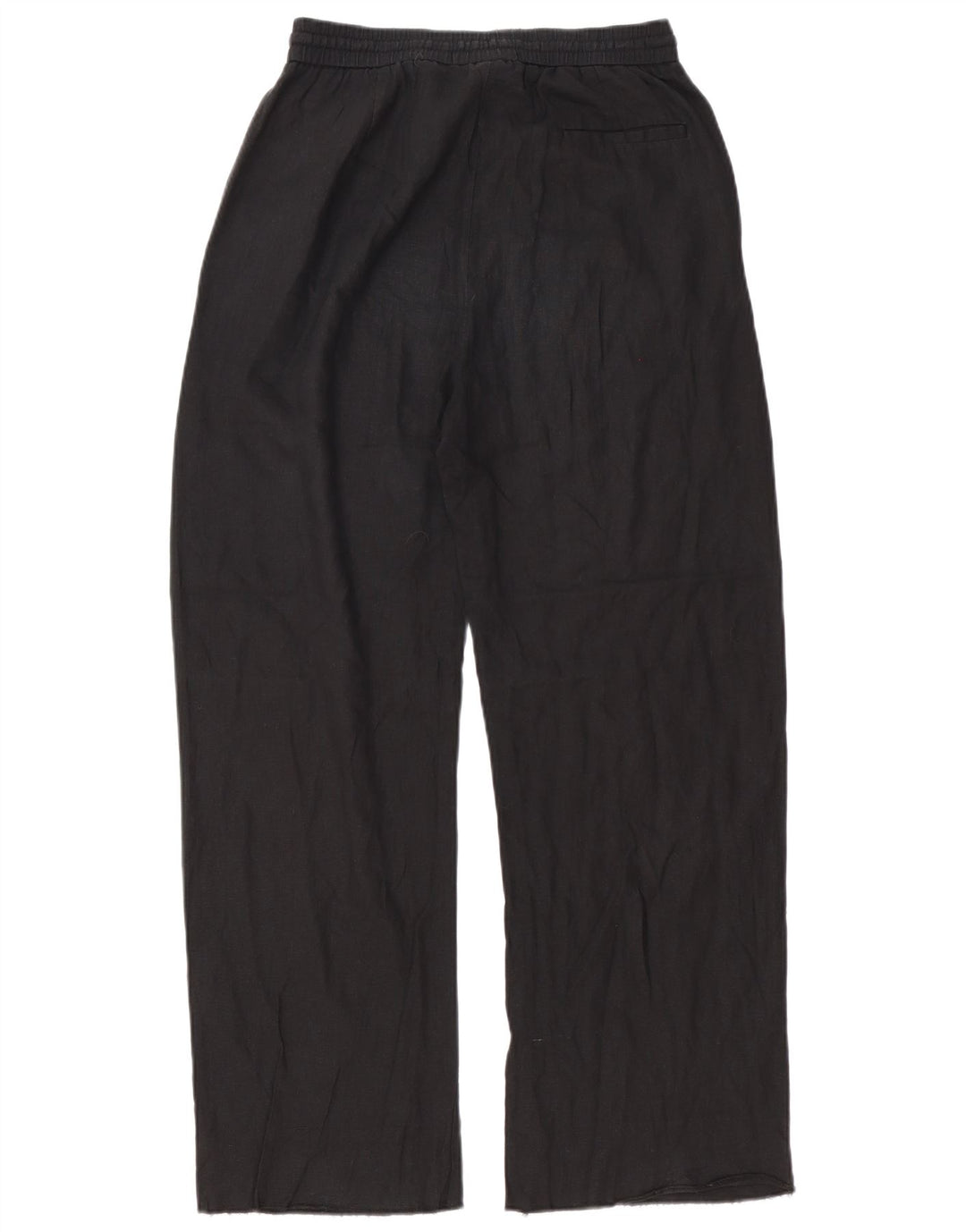 Zara Mujer Pantalones De Chándal UK 42 Mediano Negro