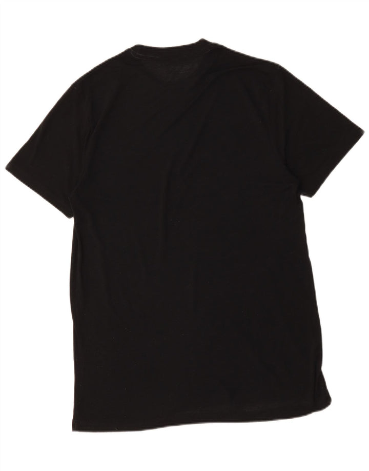 Hard Rock Cafe Mens Munich Graphic Camiseta Top Mediano Negro