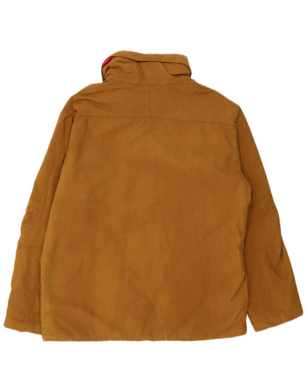 Chaqueta cortavientos vintage para hombre IT 50 Poliamida beige grande