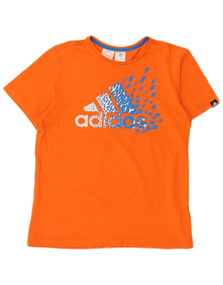 ADIDAS Camiseta Niño Graphic Top 13-14 Años Naranja Algodón