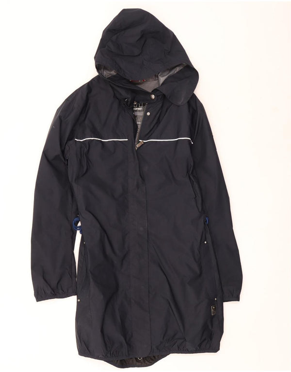 Helly Hansen Chubasquero con capucha para mujer UK 46 Grande Poliéster negro