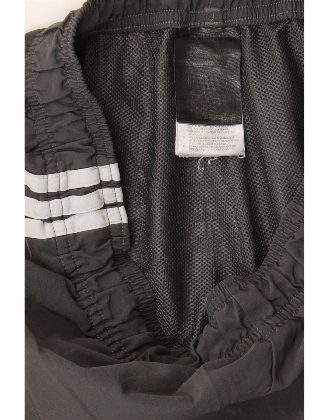 Pantalón Corto Deportivo Adidas Hombre Gris Medio Poliéster