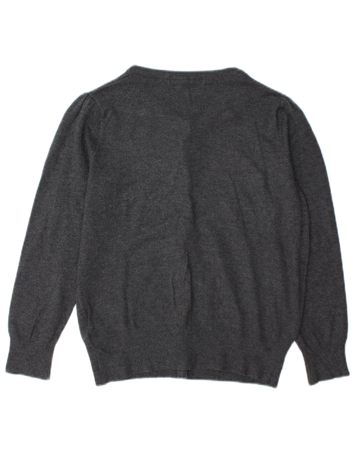 Marks & Spencer - Cárdigan para mujer, talla 10, viscosa gris pequeña