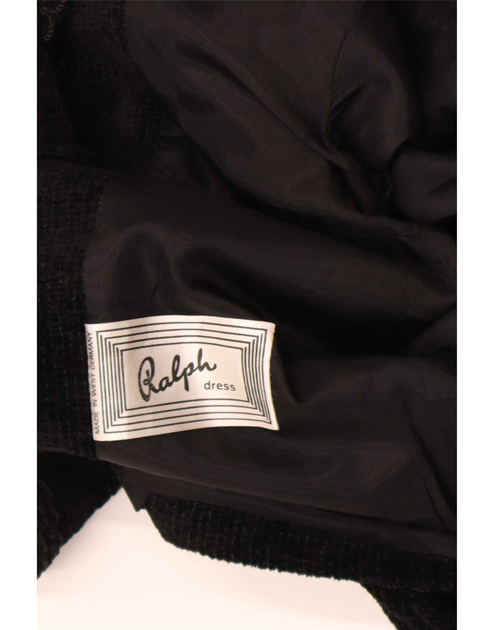 Ralph - Chaqueta tipo blazer con doble botonadura para mujer, talla 8, color negro