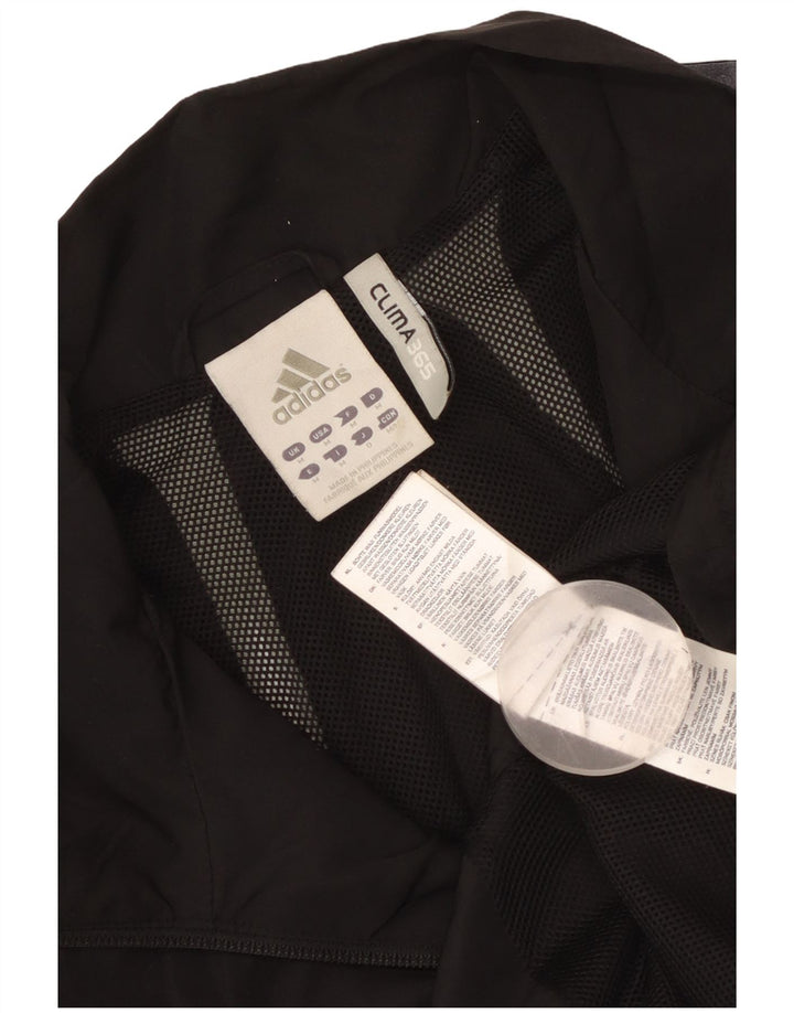 Adidas Mens Clima 365 Chándal Top Chaqueta Mediano Negro Colorblock
