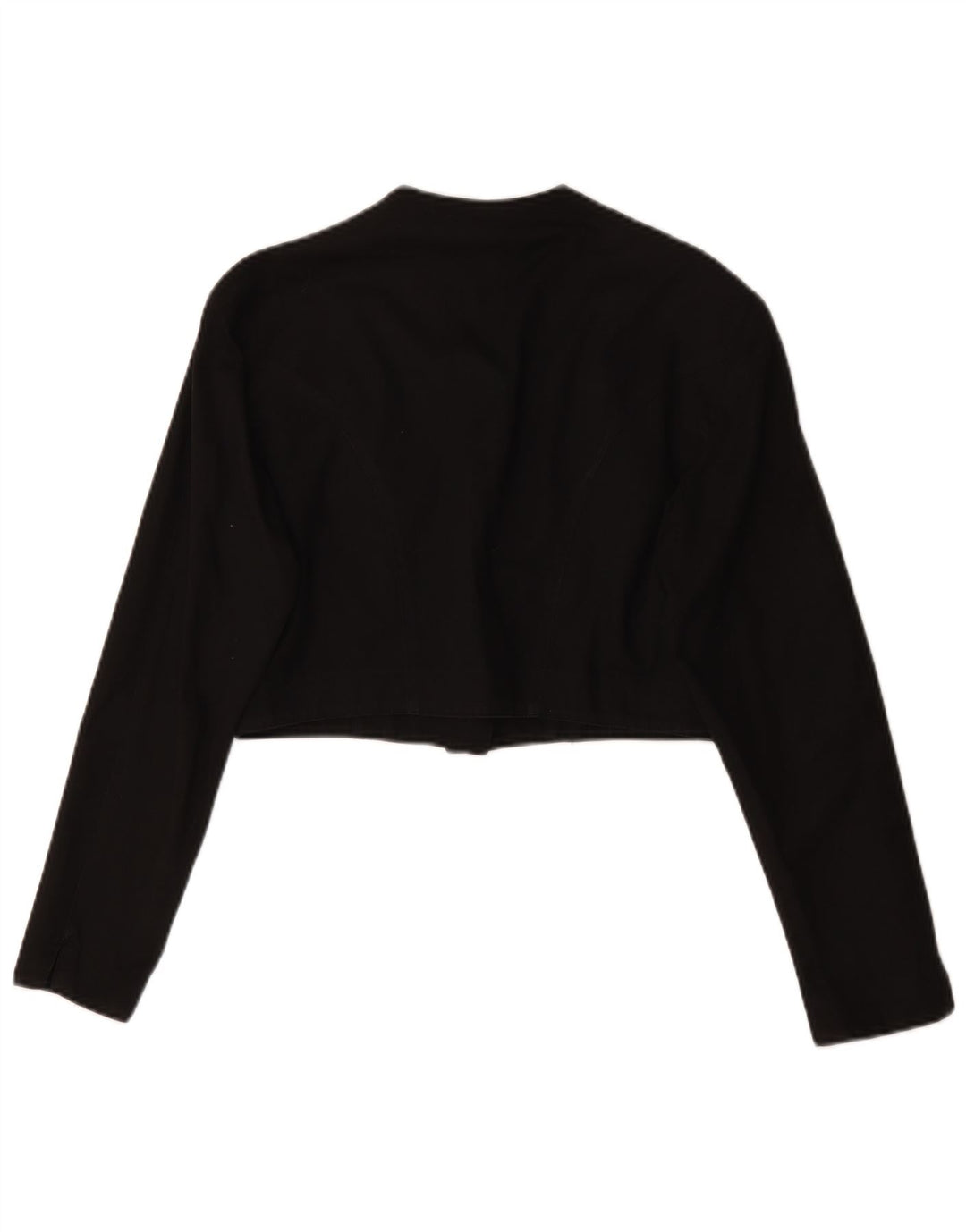 Swinger Chaqueta Bolero Corta Para Mujer IT 42 Mediana Algodón Negro
