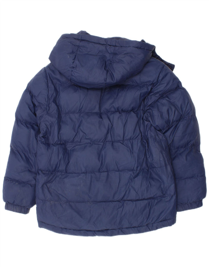 Timberland Chaqueta Acolchada Con Capucha Niño 7-8 Años Azul Poliéster