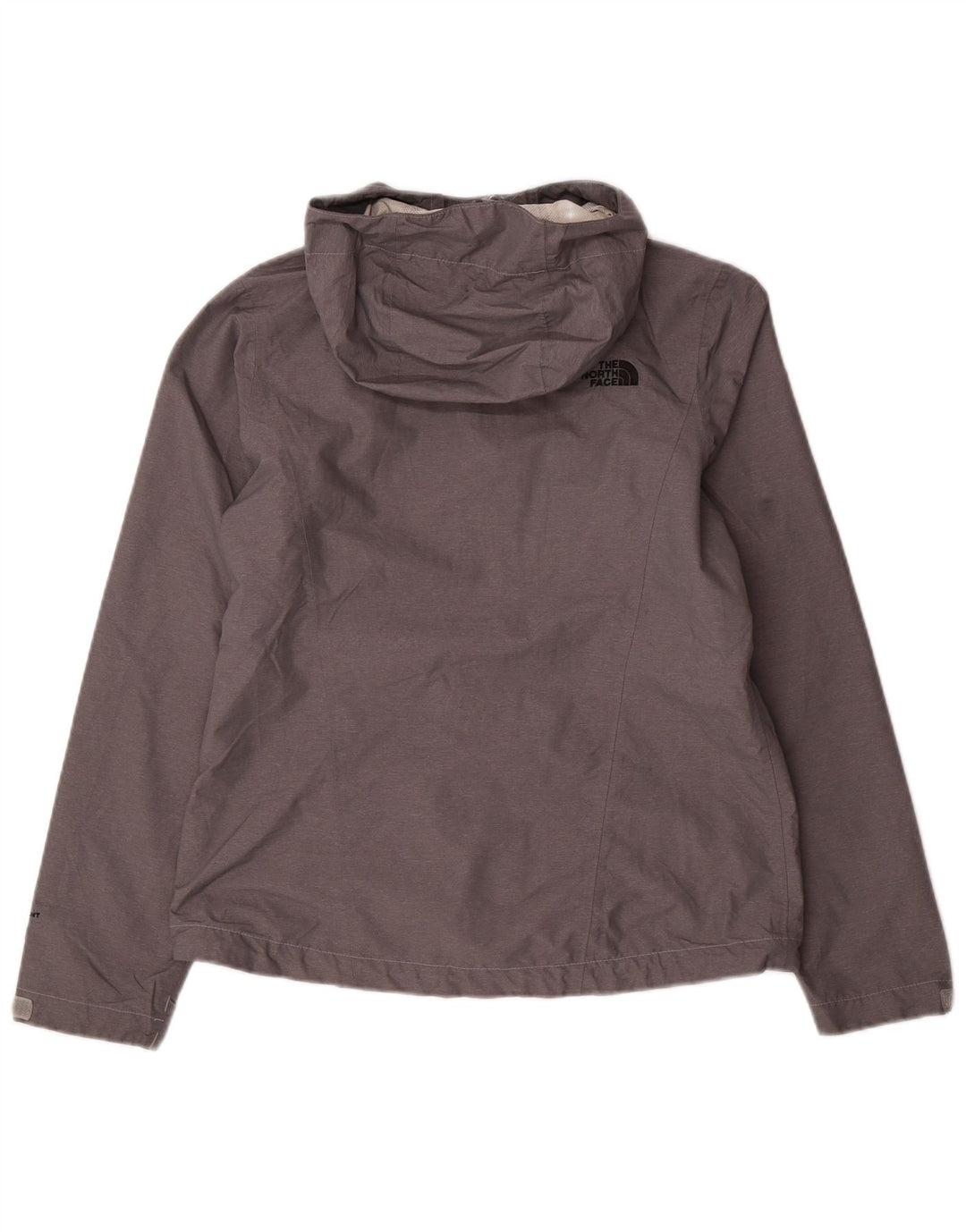 THE NORTH FACE Chaqueta impermeable con capucha Dryvent para mujer UK 10 Small Grey Nylon