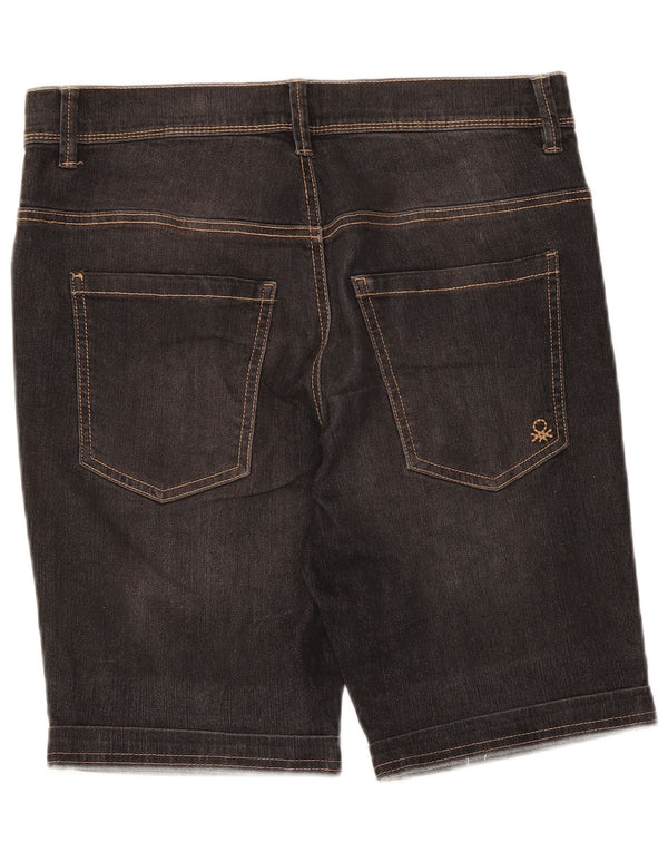 Benetton Shorts Vaqueros Hombre W32 Medium Black