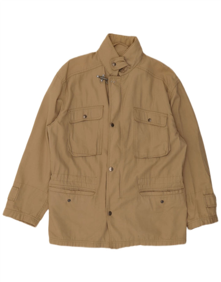 Fay Chaqueta utilitaria holgada para hombre UK 36 Small Beige