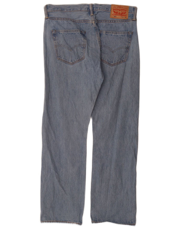 Vaqueros Levi's Hombre Rectos W34 L30 Algodón Azul