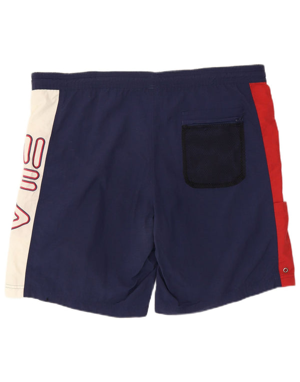 Fila Bañador gráfico para hombre IT 52/54 Large Azul marino Colorblock