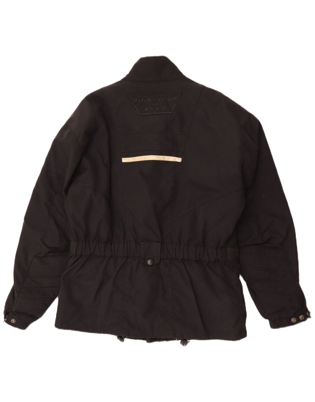 Buse Chaqueta gráfica para hombre, talla 40, nailon negro grande