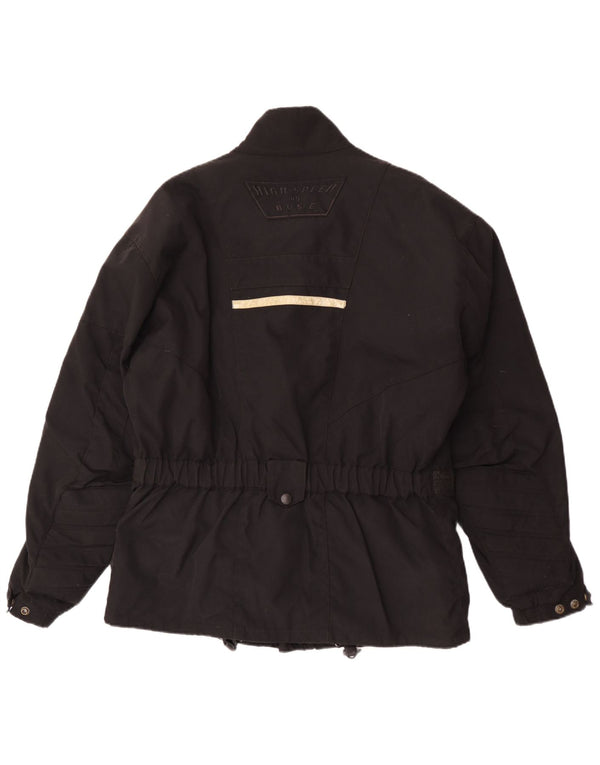 Buse Chaqueta gráfica para hombre, talla 40, nailon negro grande