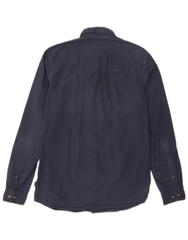 Camisa Jack & Jones Hombre Medium Azul Marino Algodón