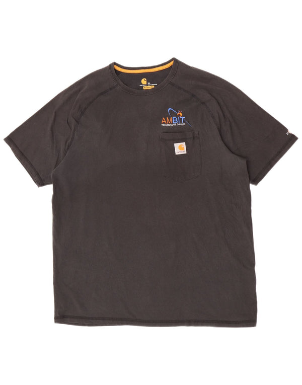Carhartt Hombre Camiseta Relaxed Fit Top XL Algodón Gris