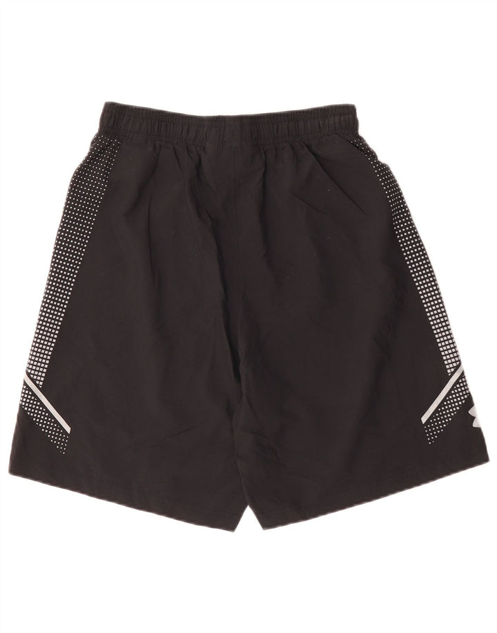 UNDER ARMOUR Pantalones cortos deportivos Heat Gear para hombre Poliéster manchado negro pequeño