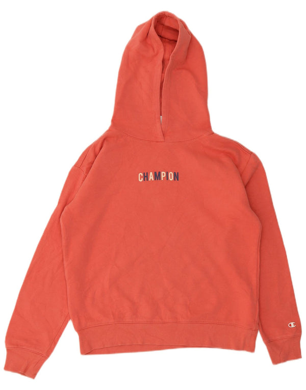 Champion Sudadera con capucha gráfica para niñas 15-16 años 2XL Algodón rosa