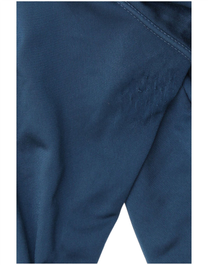Adidas - Pantalón de chándal para hombre, talla 40/42, color azul medio, poliéster