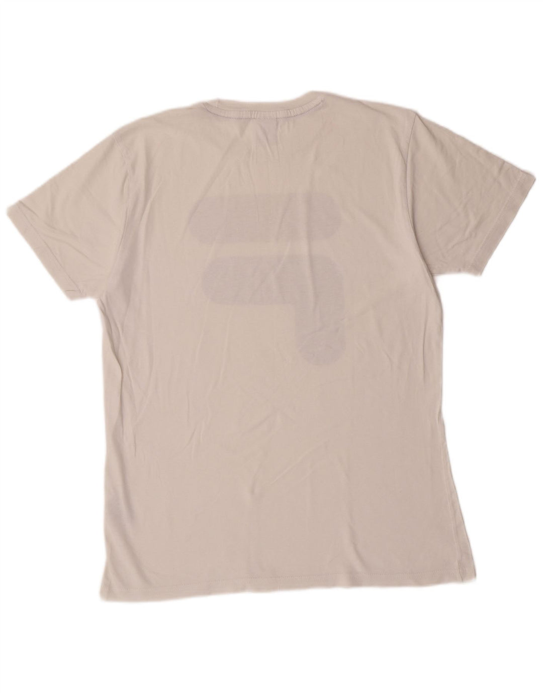 FILA Camiseta gráfica de tenis para hombre Top IT 46 Small White Cotton Sports