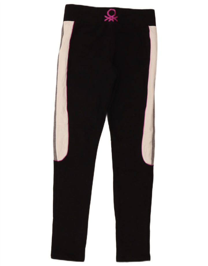 Benetton Leggings Gráficos Para Mujer ES 44 Mediano Negro Colorblock