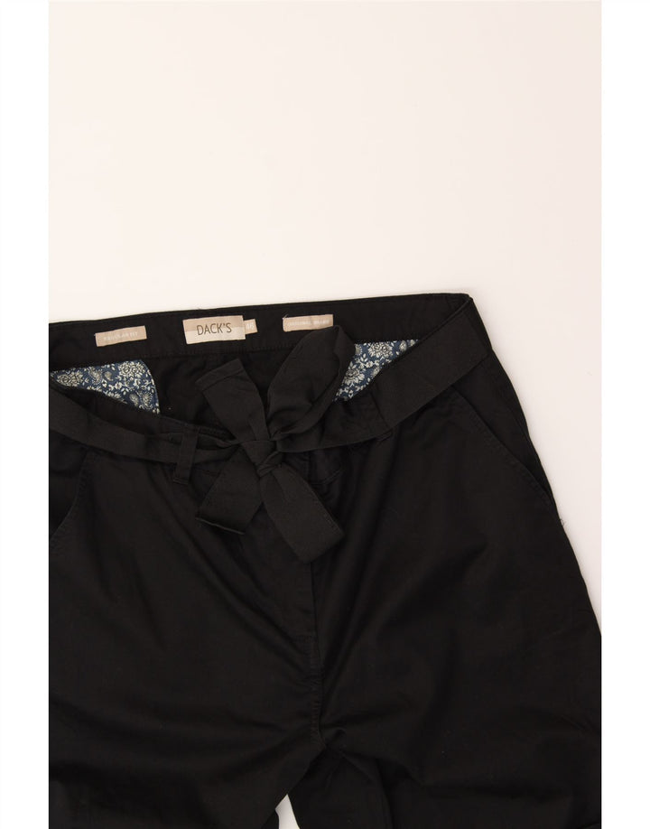 DOCKERS Womens Regular Fit Chino Shorts IT 46 Large W32 Black Cotton Vintage Dockers and Second-Hand Dockers from Messina Hembry 