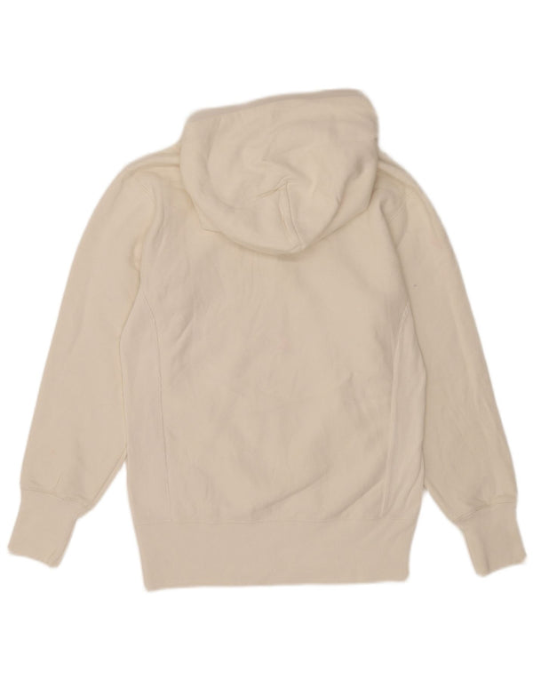 Champion Sudadera Con Capucha De Tejido Inverso Para Hombre Jersey Pequeño De Algodón Blanco