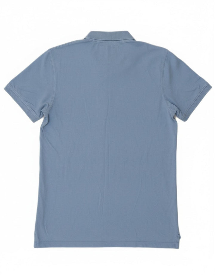 Crew Clothing Polo para hombre de algodón azul grande