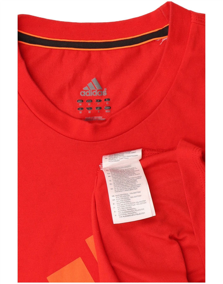 Camiseta Adidas Hombre Top Medium Rojo Algodón