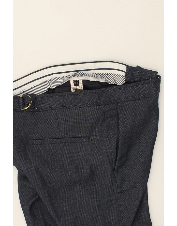 MASSIMO DUTTI Womens Slim Chino Trousers EU 38 Medium W28 L30  Navy Blue | Vintage Massimo Dutti | Thrift | Second-Hand Massimo Dutti | Used Clothing | Messina Hembry 