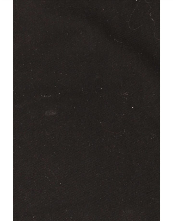 Zara Hombre Pantalón Chino Tapered Mediano W31 L29 Poliéster Negro