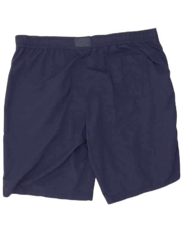 Bañador Lacoste Hombre Talla 7 2XL Azul Marino Poliéster