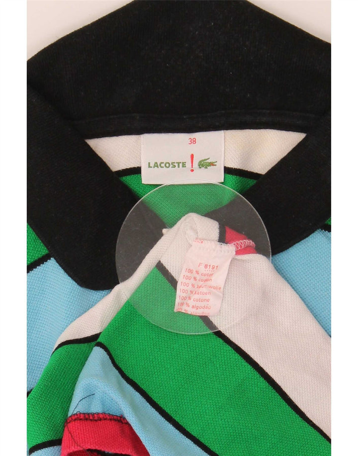 Polo Lacoste para mujer EU 38 Mediano Algodón a rayas multicolor