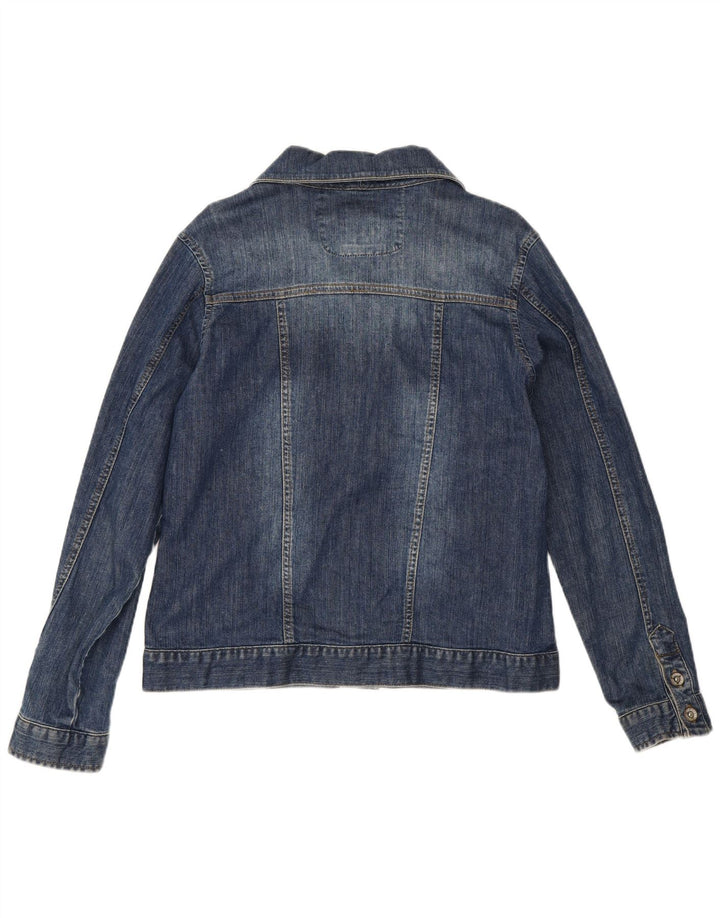 Chaqueta vaquera para mujer Fat Face UK 46 Algodón azul grande