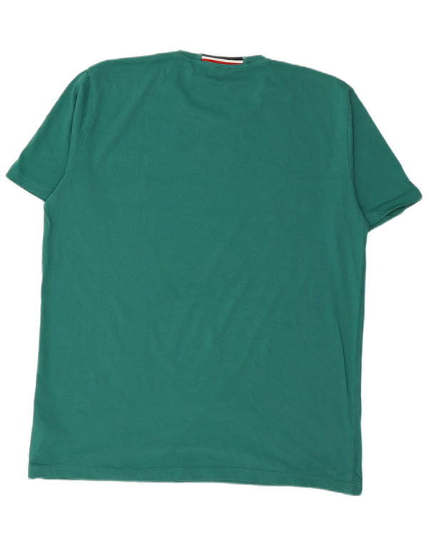 ASSN DE POLO DE EE. UU. Camiseta Hombre Top 3XL Algodón Verde