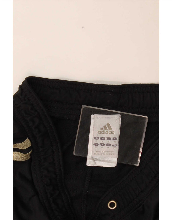 Adidas Pantalones de chándal para mujer UK 10 Small Black Poliéster