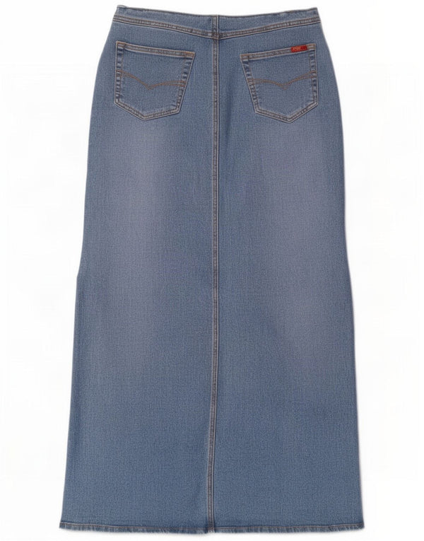 Solo falda vaquera para mujer EU 40 Medium W30 Algodón azul