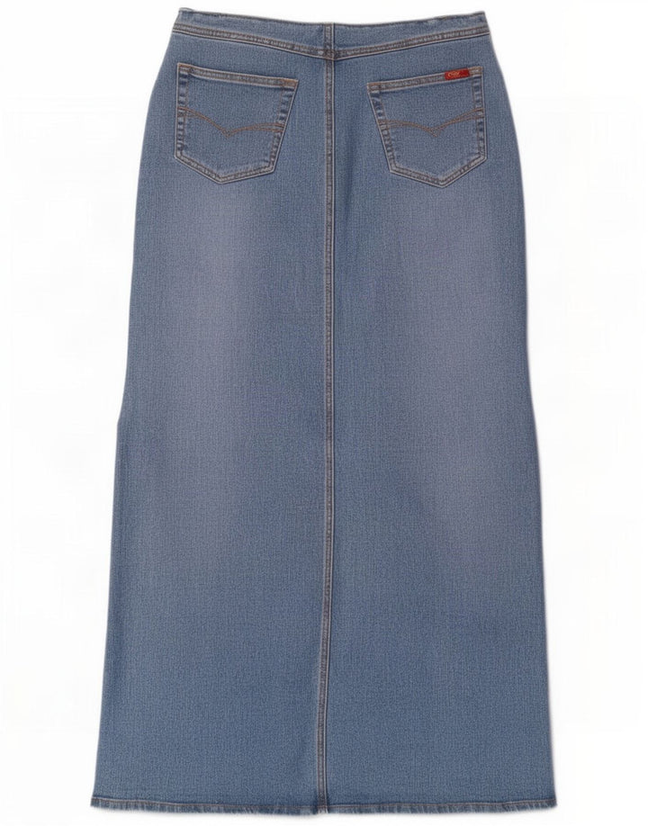 Solo falda vaquera para mujer EU 40 Medium W30 Algodón azul