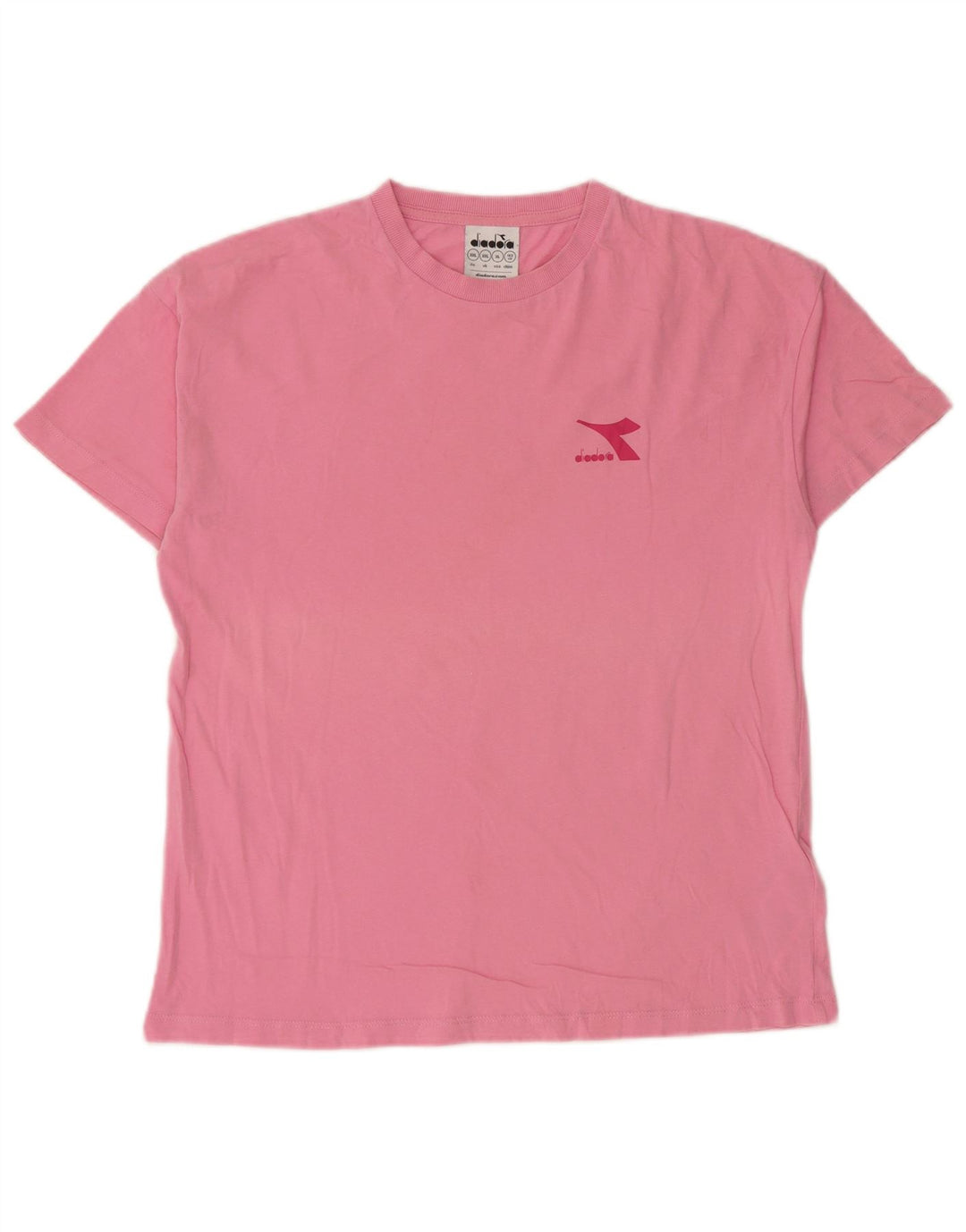 DIADORA Camiseta Niña Top 13-14 Años 2XL Rosa Algodón
