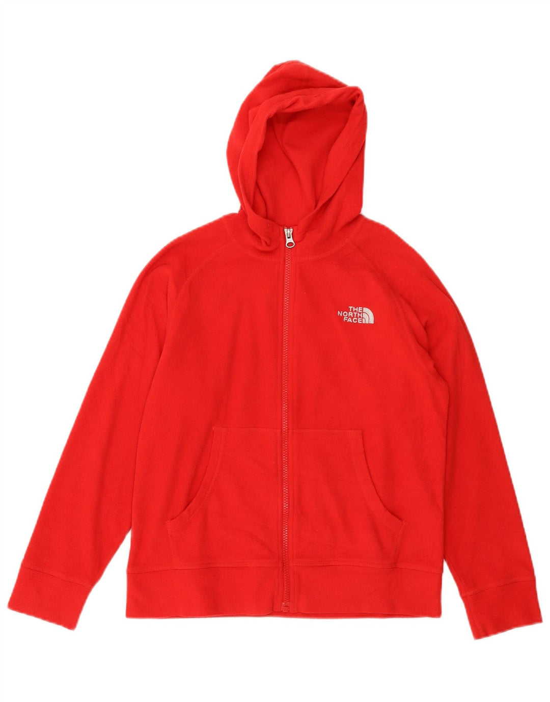 THE NORTH FACE Chaqueta polar con capucha para niño 9-10 años Mediana Rojo Poliéster
