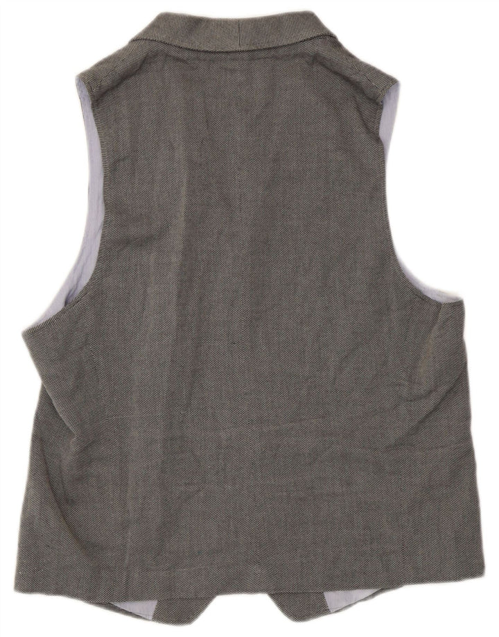 Chaleco Naracamicie Hombre Algodón Gris Medio