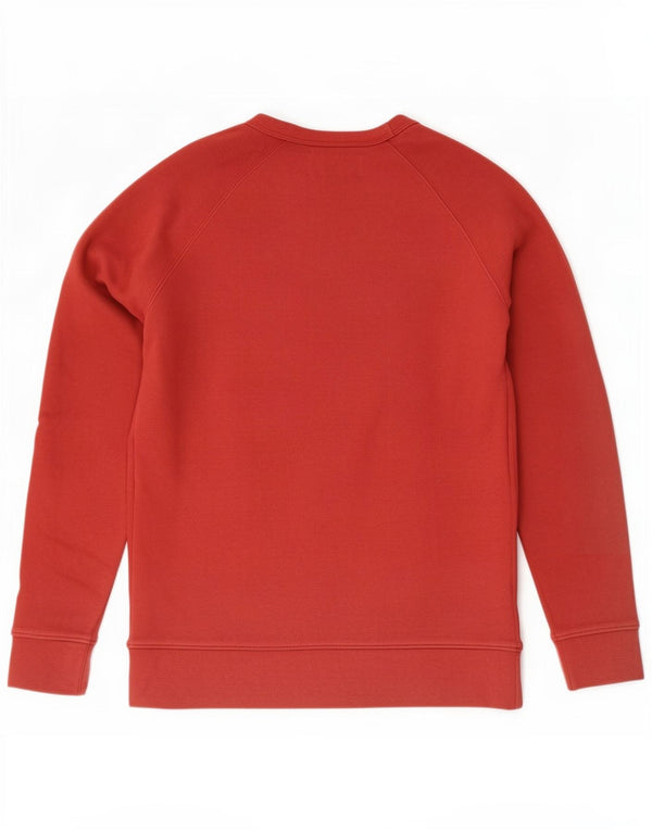 Marks & Spencer Hombre Sudadera Jumper Small Rojo Algodón