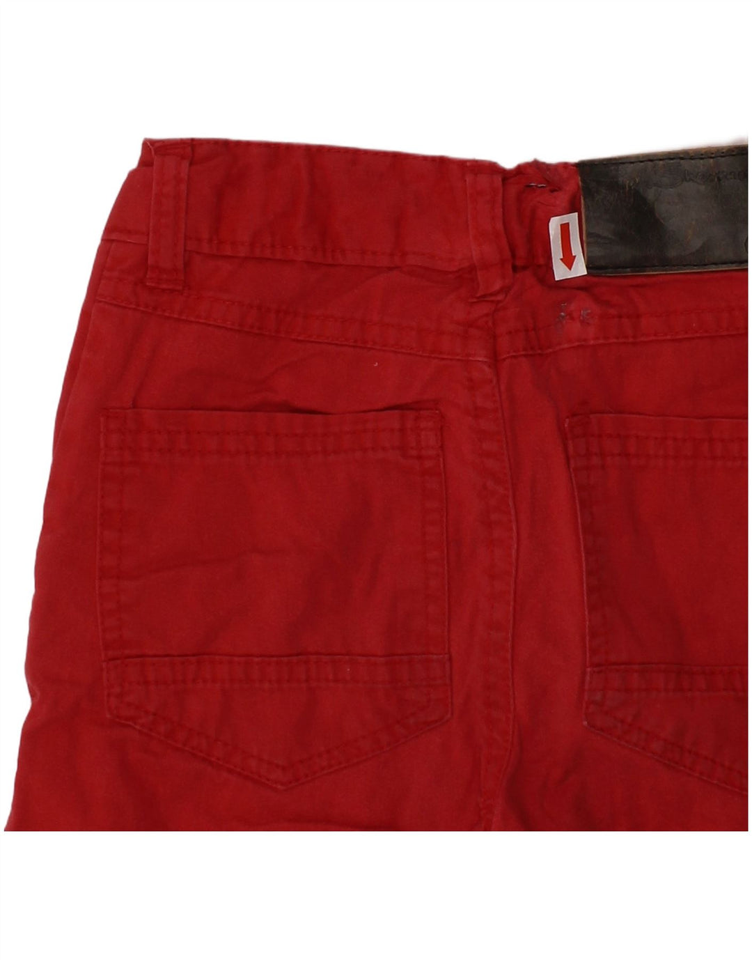 BEN SHERMAN Pantalones cortos chinos para niños 3-4 años W20 Rojo