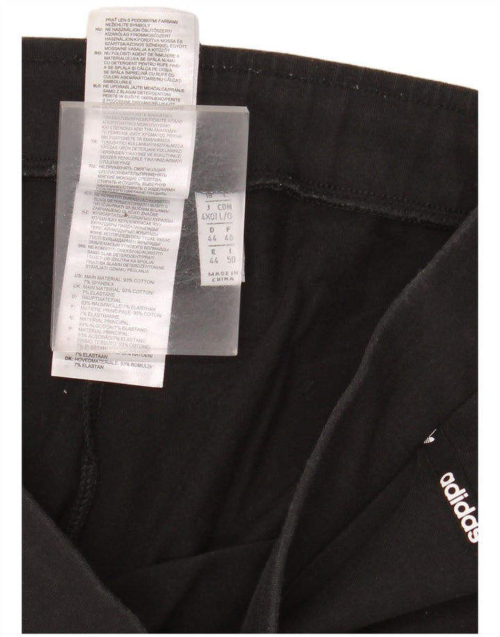 ADIDAS Leggings gráficos para mujer ES 40 XL Algodón negro