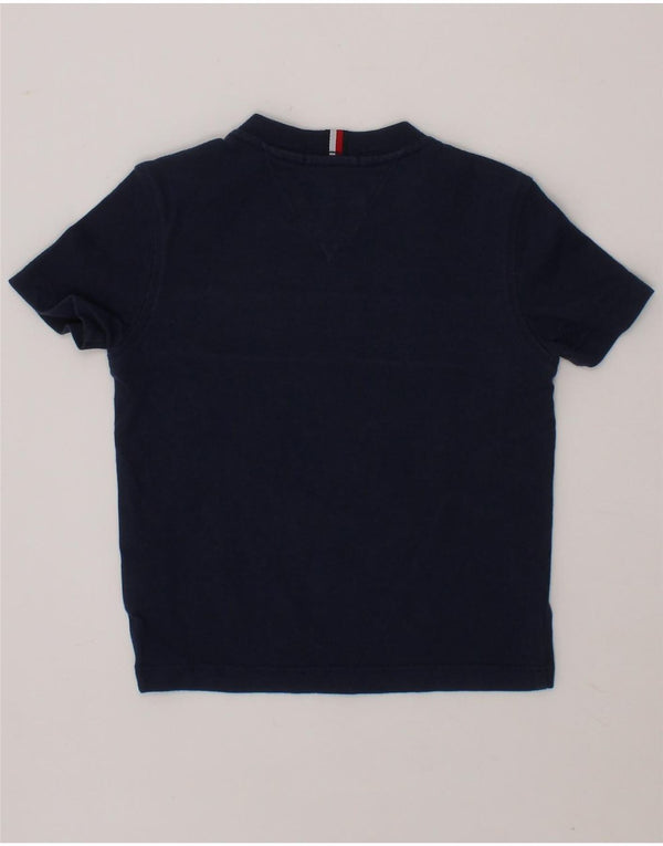 TOMMY HILFIGER Baby Boys Graphic T-Shirt Top 6-9 Months Navy Blue Cotton